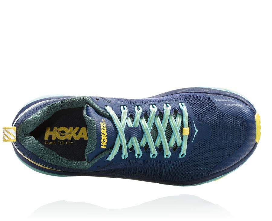 Chaussure Trail Hoka One One Challenger Atr 5 Femme - Bleu - MHT-831790